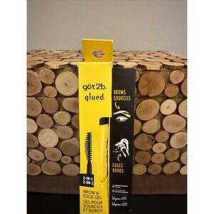 GOT2BE GLUED - 2-IN-1 - BROW & EDGE GEL - .54OZ. - STYLE & SLAY - BROWS & EDGES